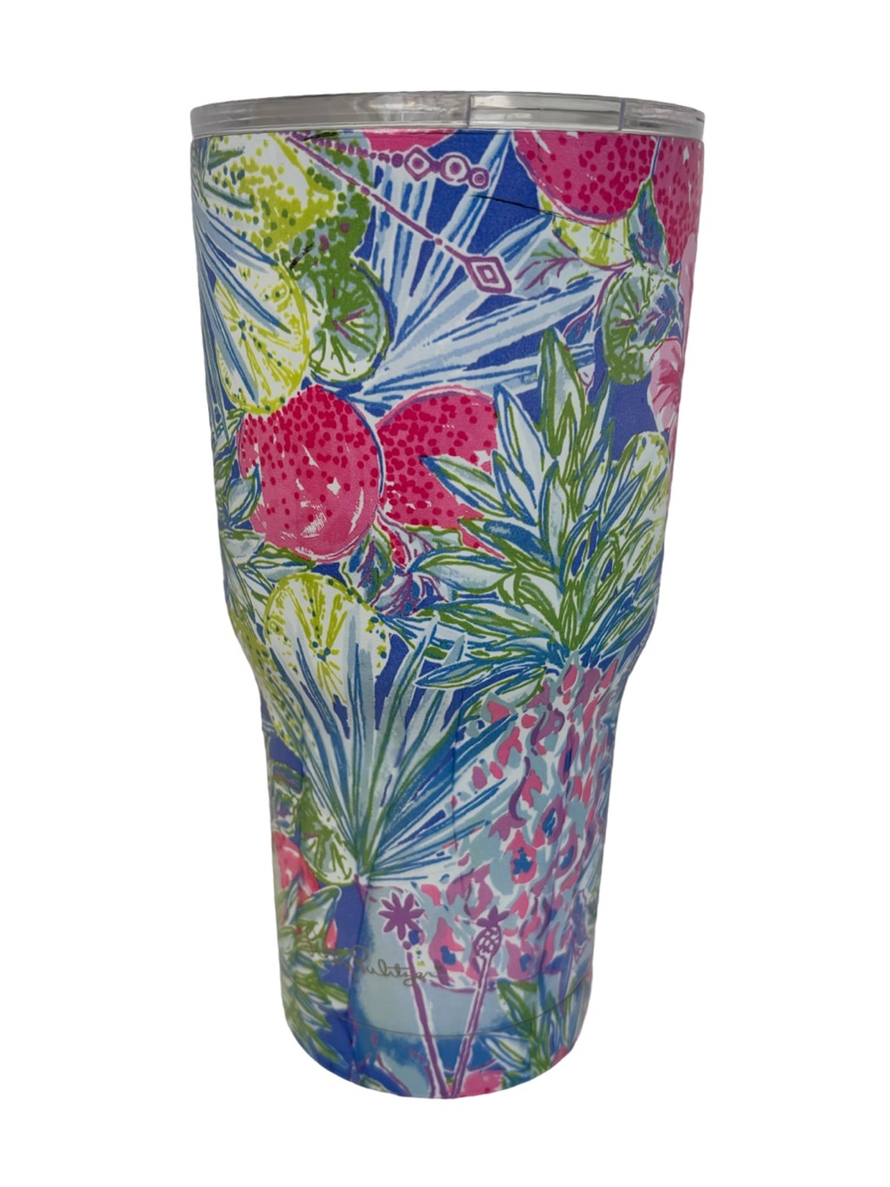 Lilly Pulitzer Swizzle In Stainless Steel Insulated Tumbler With Lid 30 oz